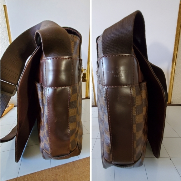 LOUIS VUITTON DAMIER EBENE BASTILLE MESSENGER B - Picture 8 of 10